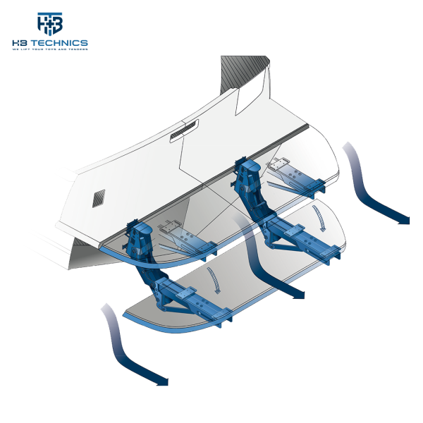 Hydraulic Telescope Lift System, SWL from 600kg ~1000kg