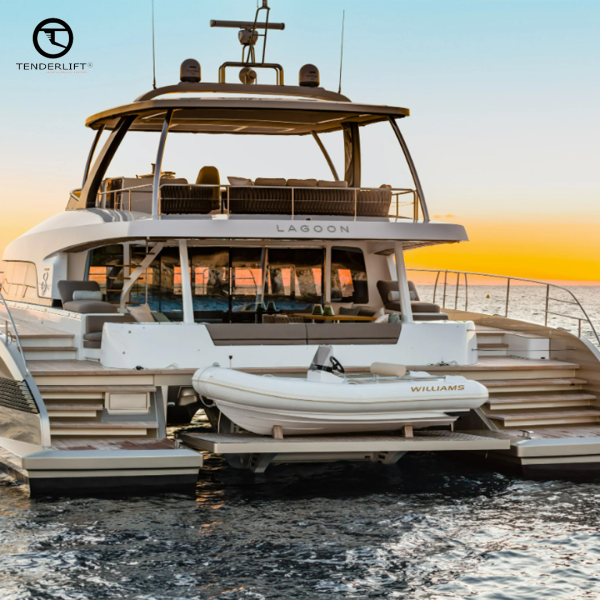 Hydraulic Platform for Catamarans - Lifting Capacity from 250kg ~ 1500kg