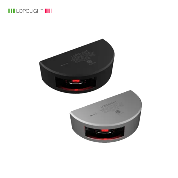 2 NM Port Side Nav Light - Boats to 50m, Vert Mnt