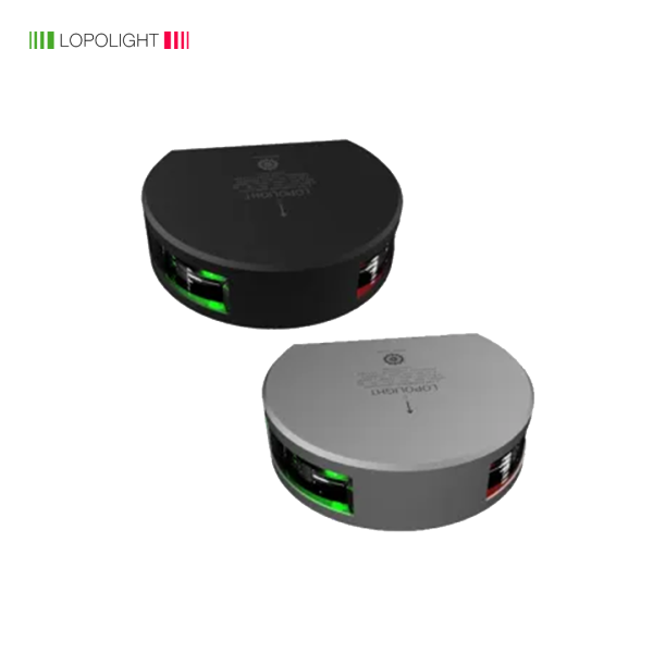 2 NM Bi-Color Nav Light - Boats 12m-20m, Vert Mnt