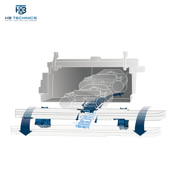 Tender Launch System Integrated with Platform